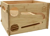 UNUS® Flaschenrutsche Flaschenhalter Bierkasten Flaschenkühler Bierkühler Holz