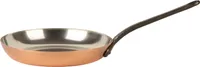 Cuisine Romefort | Kupferpfanne Ø 28 cm | verzinnt mit Gusseisengriff | Pfanne aus massivem Kupfer