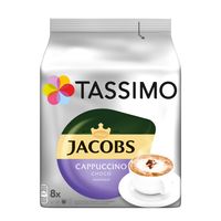 Tassimo Jacobs Cappuccino Choco | 8 T Discs, Kaffeekapseln