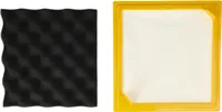 vhbw Staubsaugerfilter kompatibel mit Hoover T 6750 021, T 6750 031, T 6730 031, T 6735-001, T 6750 001, T 6750 011 Staubsauger - HEPA-Filter Gelb