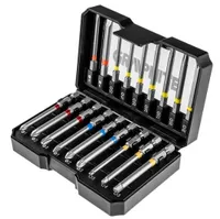 GRAPHITE Schrauberbit-Satz 56H606 Werkzeugstahl