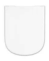 Toilettensitz kompatibel mit GEBERIT SMYLE 500236011, WC Sitz aus antibakteriellem Duroplast, Toilettendeckel mit Absenkautomatik Soft Close