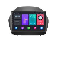 Auto-Radio-Multimedia-Player, 4G DSP, GPS Navigation, 1G 16G LED