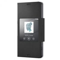 Sony Style Cover SCR26 für Xperia Z3 Compact Smartphone schwarz