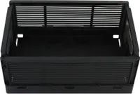 Klappbox 25 x 16,5 cm Aufbewahrungsbox schwarz Klapp- und stapelbar