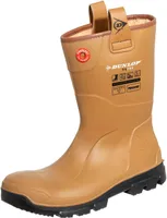 Dunlop RigPro m.Futter EN ISO 20345 S5 CI CR braun Gr. 44