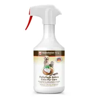Veddelholzer Kokos Fellpflege Hund & Katze. Entfilzungsspray Hunde, Katzen, Welpen, Fell. Katzen Zubehör, Hunde Zubehör, Hundeparfüm in 500ml