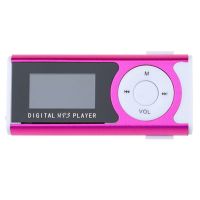 1,3 Zoll LCD Screenclip USB Mini MP3 Music Player Support 16 GB Micro SD-Card-Rot