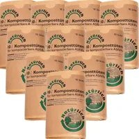 Kompostbeutel 10 x 10er-Pack je 10 L für kompostierbare Abfälle