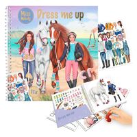 Depesche 12287 Pferd Miss Melody Dress Me Up Sticker- und Malbuch Kretivbuch