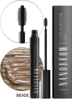 Augenbrauengel Nanobrow Lamination Gel Beige - Augenbrauen-Styling und Make-up