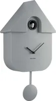 Karlsson – Wanduhr Modern Kuckuck – Mausgrau