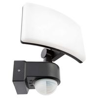 LED Außenlame mit 360° Bewegungsmelder 20W sehr heller Strahler 1800lm 3 Senssoren Unterkriechschutz anthrazit