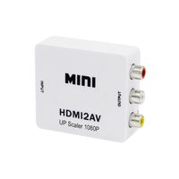 Adaptér HDMI na AV(RCA) Full HD 1080p video na stereo audio mini prevodník