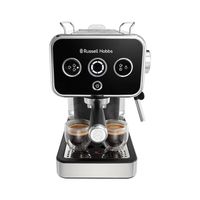 RUSSELL HOBBS Espressomaschine Distinction 26450-56 Edelstahl Schwarz 15 Bar