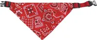 Halsband und Hundehalstuch Bandana 40-65cm rot Karlie