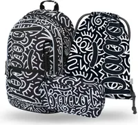 BAAGL Core Element Rucksack-Set 3tlg: Rucksack, Federmäppchen, Turnbeutel