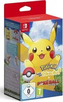 Nintendo Pokémon: Let's Go, Pikachu!, 1 Nintendo Switch-Spiel + Poketball Plus