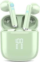 Bluetooth Kopfhörer mit 4 HD Mics, 40 Std Spielzeit, Kabellose Kopfhörer Tiefer Bass IP7 Wasserdicht Mini ENC Ohrhörer, LED Anzeige,USB-C