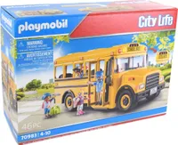 PLAYMOBIL 70983 City Life Schulbus mit Licht und Stoppschild