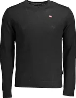 Napapijri Pánsky štýlový sveter Black Farba: Black, Veľkosť: L