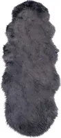 Künstliches Lammfell grau ca. 60x180cm