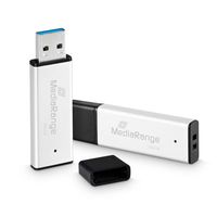 MediaRange USB-Stick MR1903 silber, schwarz 256 GB