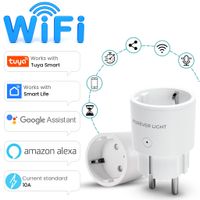 Forever Light Smart Intelligente WiFi Steckdose 2,4Ghz 240V 10A TUYA Smart Life APP Alexa Google
