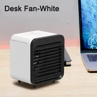 Klimaanlage Tragbarer USB-Lüfter Luftkühler Luftbefeuchter,Weiß