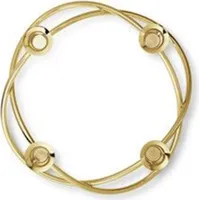 Georg Jensen - SEASON Kerzenständer, vergoldet