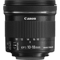 Canon 10-18 mm / F 4,5-5,6 EF-S IS STM Zoomobjektiv f?r Canon Spiegelreflexkameras, F4,5 (W) - F5,6 (T), Bildstabilisator, Ultraschallmotor, Autofokus, 67 mm Filterdurchmesser