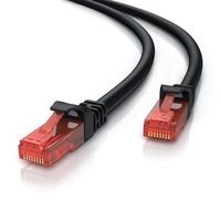 CSL Cat 6 Gigabit Ethernet LAN Kabel - mehrfach geschirmt - UTP Gigabit - 1000 Mbit/s - Patchkabel - Netzwerkkabel - 5m