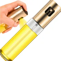 Spryskiwacz Dozownik Szklany Do Oleju Oliwy Octu W Sprayu Rozpylacz 100 Ml