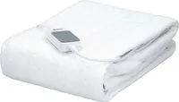 alpina Koc elektryczny - koc rozgrzewający - 3 poziomy - można prać - 1-osobowy - 150x80cm