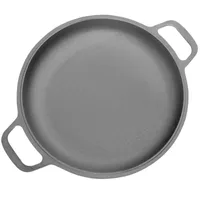 20 cm Deckel-Bratpfanne aus Gusseisen Universaldeckel Servierpfanne Induktion