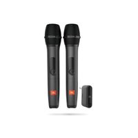 JBL Wireless Microphone Set 2 Karaoke-Mikrofone kabellos Plug-and-Play Akku