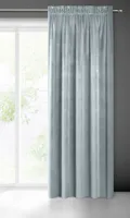 Eurofirany Samtvorhang Samanta silber 140cm x 270