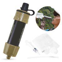 Outdoor-Wasserfilter Strohwasser-Filter-System Wasserfilter fue r Notfallvorsorge Camping Reisen Backpacking