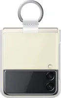 Samsung Clear Cover mit Ring für Galaxy Z Flip3 transparent EF-QF711CTEGWW
