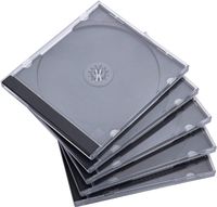 CD-Leerhülle (Standard, CD-Schutzhülle) 25er-Pack, transparent