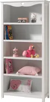 Regal Amori MDF Weiß 90x190x40 cm