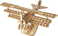 ROBOTIME Rolife 3D Holzpuzzle Flugzeug 145 Teile