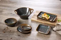 Servierteller 19,5x12cm 6er Set Troms terra