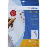 Herma 7571 7571 Fotofan - 23 x 29,7 cm, biały, 10 arkuszy