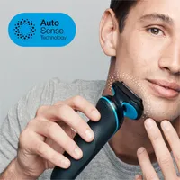 Braun Series 5 51-B1820s - Folienschaber - Tasten - Schwarz - Blau - LED - Ladend - Leistung - Wechselstrom/Batterie