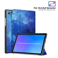 Schutzhülle für Samsung Galaxy Tab A8 10.5 2021 Cover Case Schutz Tablet Farbe: Starry Sky