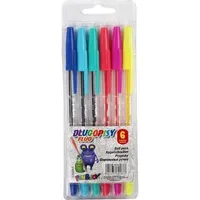 Fluo-Stifte 6 Farben