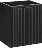 Waschtischunterschrank 50 cm , schwarz, NEWPORT-56-BLACK