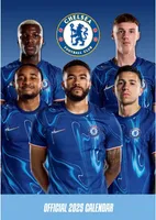 Chelsea FC - nástenný kalendár, 2025, A3 TA12632 (jedna veľkosť) (modrá/biela)