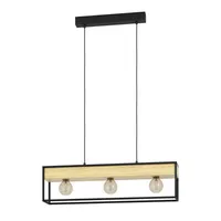 EGLO Hängelampe Libertad 1 3-flammig Hängeleuchte Deckenlampe Deckenlicht E27